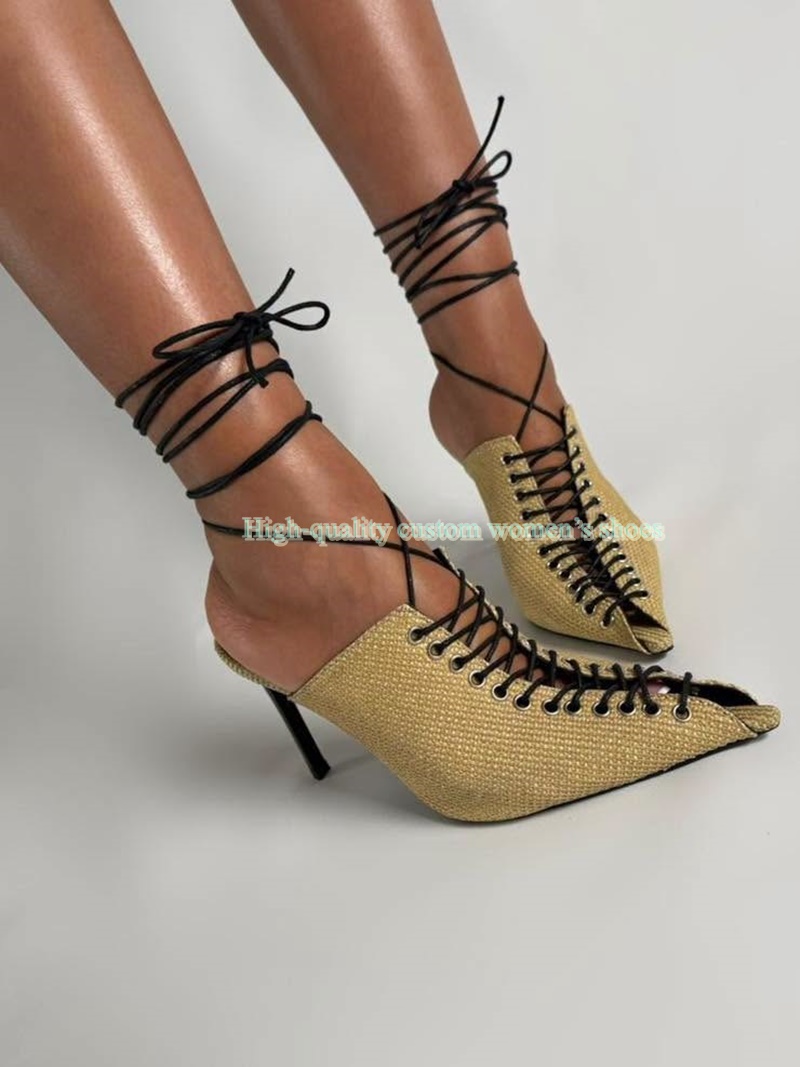 Sandalias de tacón alto amaril - Crossfit Outfit reseña y precio